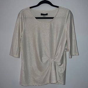 NWT Simply Styled Stripped Top